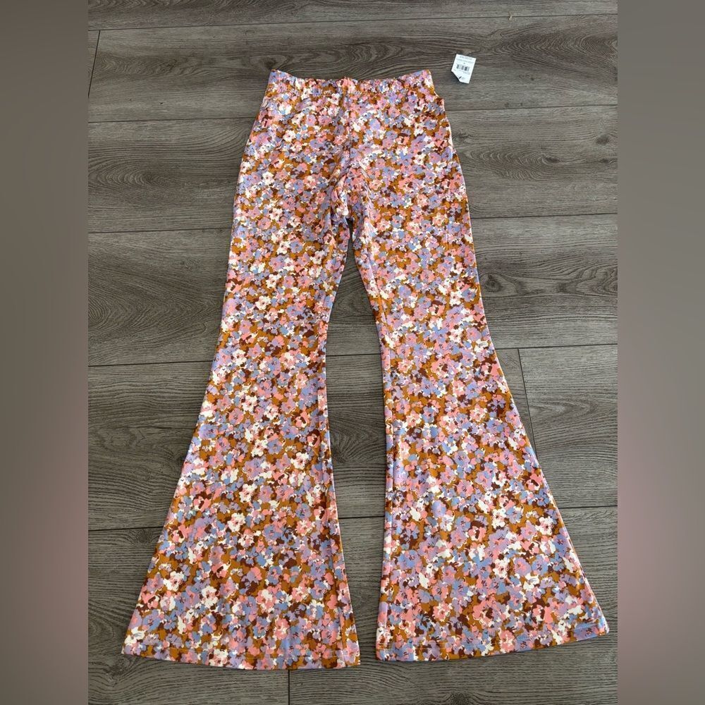Billabong juniors Floral Bell Bottom Pants